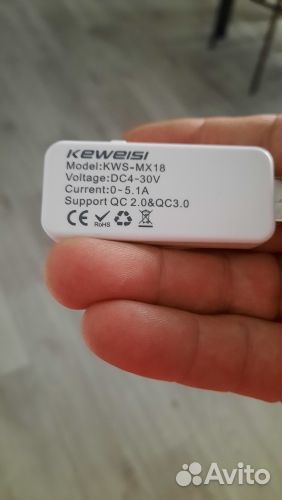 Тестер замера силы тока и напряжения для USB