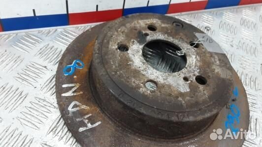 Диск тормозной задний toyota corolla verso 2 (HDN0