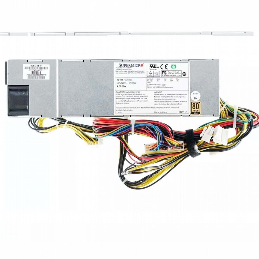 [PWS-333-1H] Резервный Блок Питания Supermicro 380w Pws-333-1h