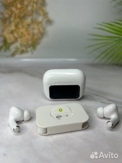 Беспроводные наушники apple airpods с дисплеем