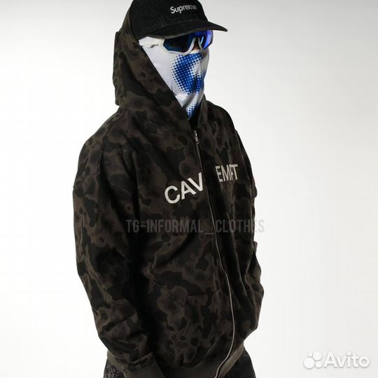 Зипка Cav Empt зелено черный камуфляж