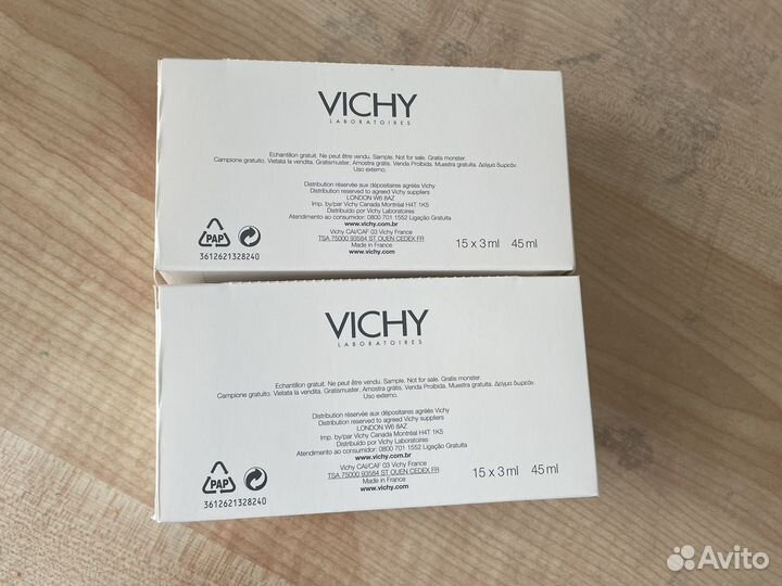 Крем vichy normoderm пробники