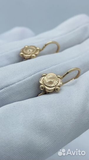 Серьги Золото