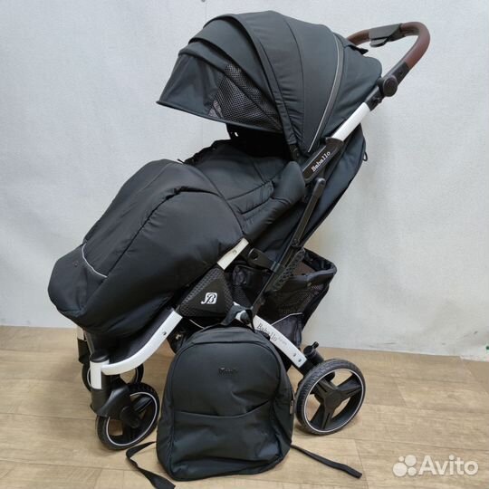 Коляска babalo future 2024 black