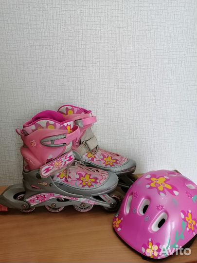 Ролики детские силиконовые. Цена за обе пары