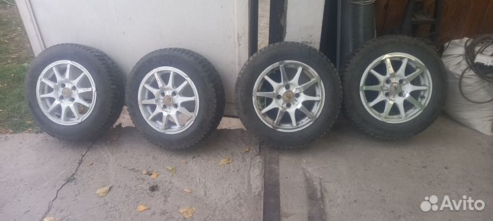 Литые диски r14 с зимней резиной
