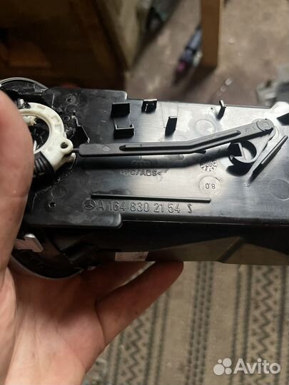 Дефлектор воздуховод mercedes w164