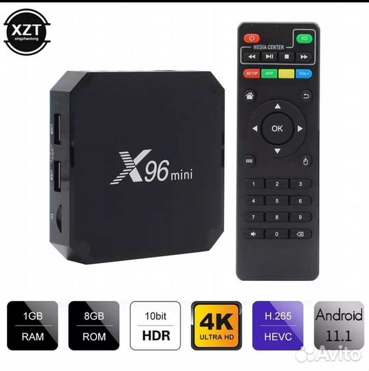 X98Q/X96mini приставка Smart-TV андроид, тв и кино