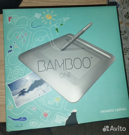 Графический планшет wacom bamboo one
