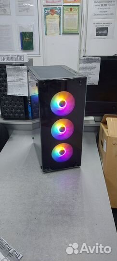 Корпус 1stplayer fire dancing V7 4xRGB 120mm