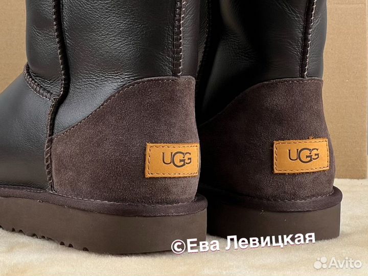 Угги мужские Ugg Mens Classic Short Metallic Choco