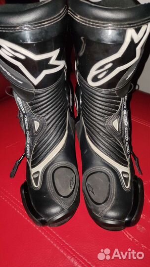 Мотоботы Alpinestars smx plus 39, маломерят на 38