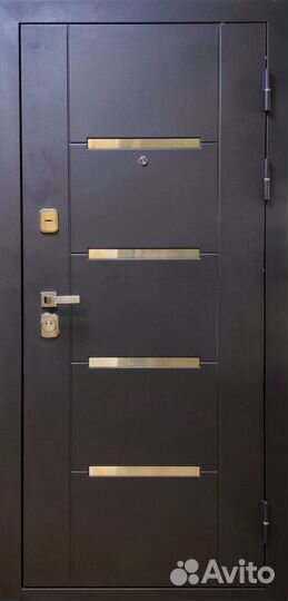 Входная дверь Эльбрус black