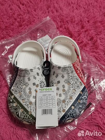 Crocs сабо женские М6-W8 новые