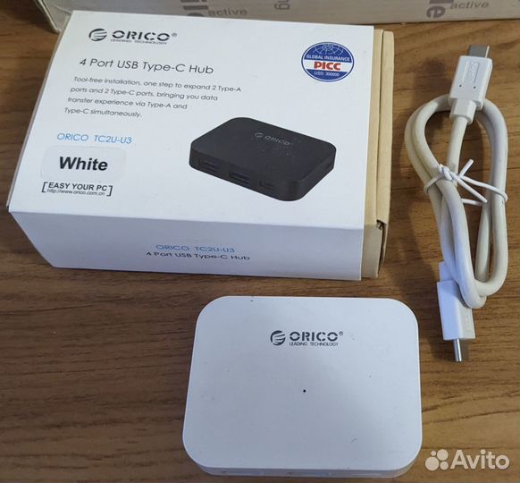 Orico TC2U-U3 USB хаб, новый