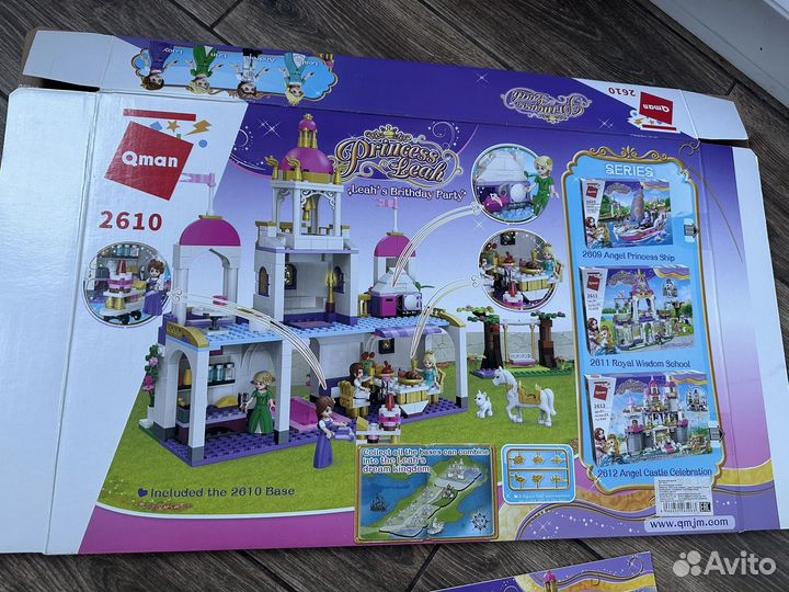 Lego friends конструктор замок золушка принцесса