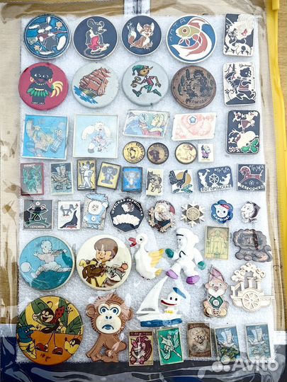 Значки советские детские