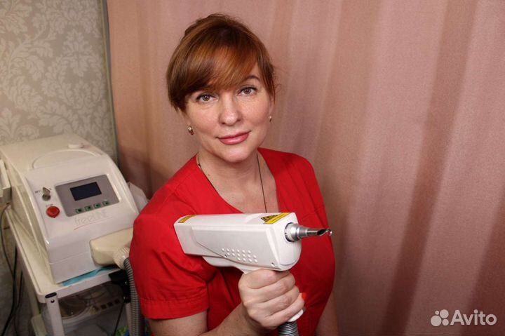 Удаление татуажа лазером/ эпиляция