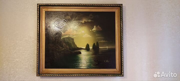 Картина маслом на холсте большая