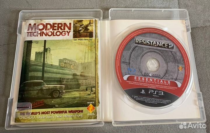 Комплект Resistance ps3