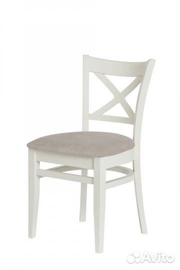 Стул марио т.601/тк. Velvet Lux 46 серо-бежевый