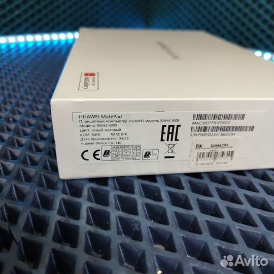 Планшет huawei MatePad 10.4 6/64GB Wi-Fi Grey