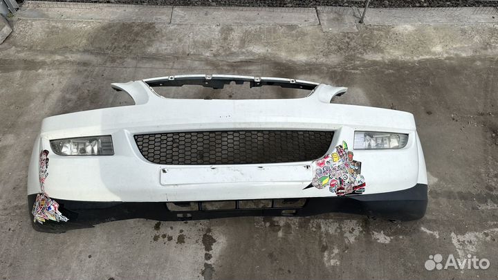 Передний бампер на ssangyong kyron кайрон 2