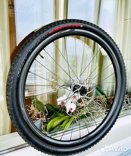 Колесо заднее 29 карбон буст Goldix 690 грамм