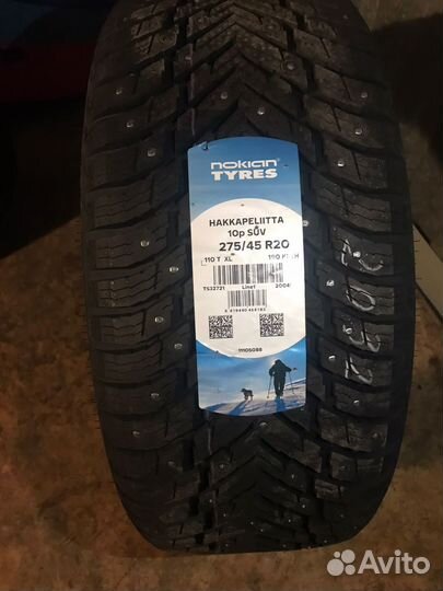 Nokian Tyres Hakkapeliitta 10p SUV 275/45 R20 и 305/40 R20 112T