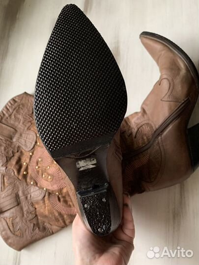 Сапоги казаки женские