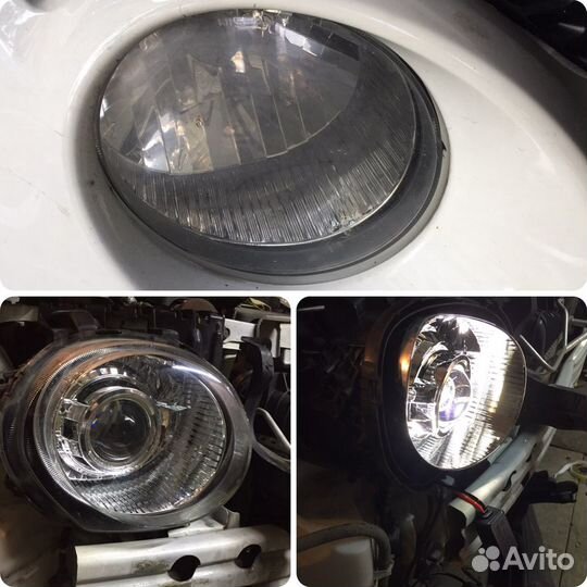 Полировка и ремонт фар