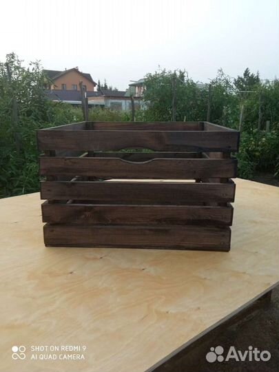 Ящик деревянный для хранения