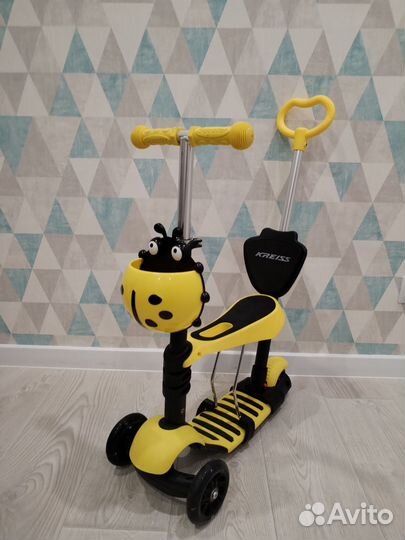 Самокат беговел 3 в 1