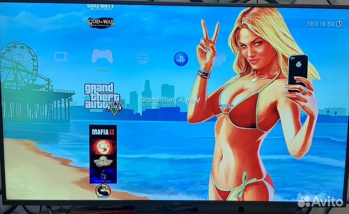 Sony PS3 500 gb прошитая