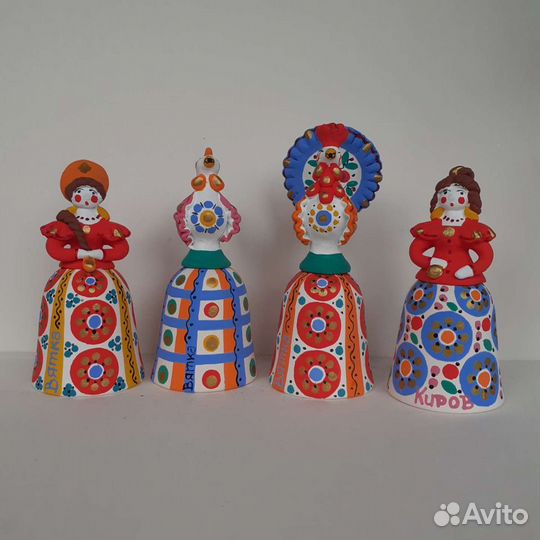 Колокольчик-барыня, по мотивам дымки