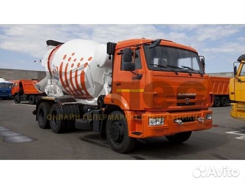Автобетоносмеситель КамАЗ 65115, 2023