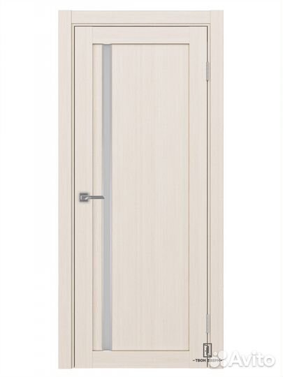 Дверь межкомнатная апс 527 (молдинги), ясень сереб