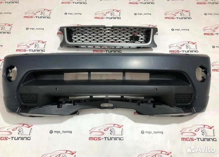 Бампер с решеткой AB Range Rover Sport 05-13 гг