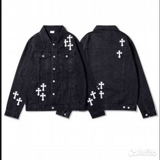 Джинсовка Chrome hearts