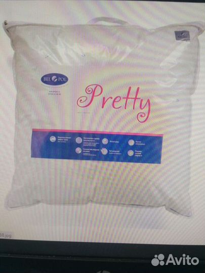 Подушка pretty микроволокно