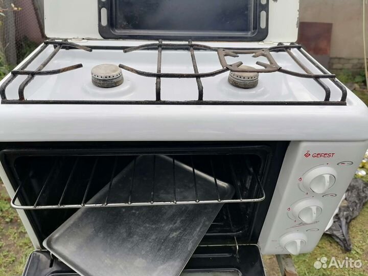 Газовая плитка гефест с газовой духовкой