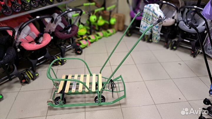 Санки на колесах nika Тимка 5