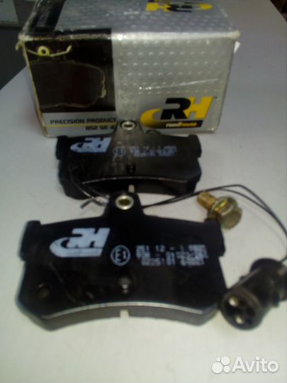 Колодки тормозные задние opel