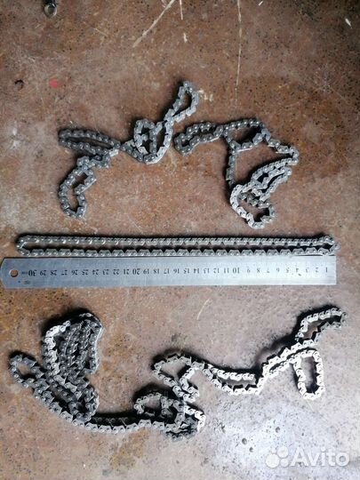 Цепь грм на мотор 177мм