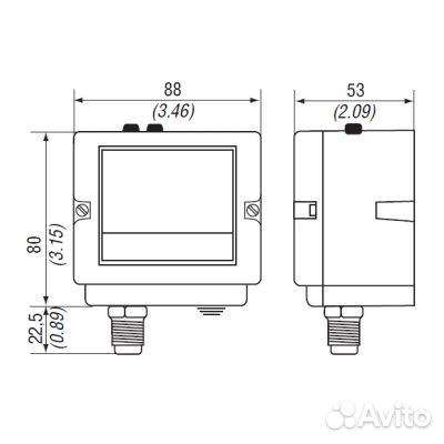 Реле высокого давления P77AAA-9350