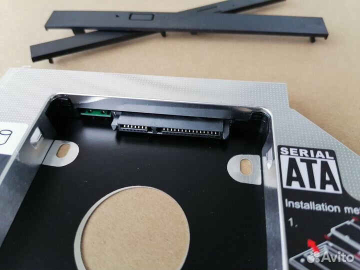 Cалазки 9.5 / 12.7 мм Адаптер в ноутбук Алюминий