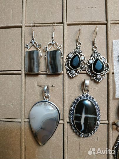 Бижутерия с натуральными камнями