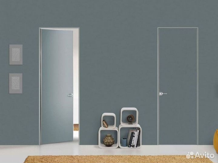 Межкомнатные двери скрытые под отделку