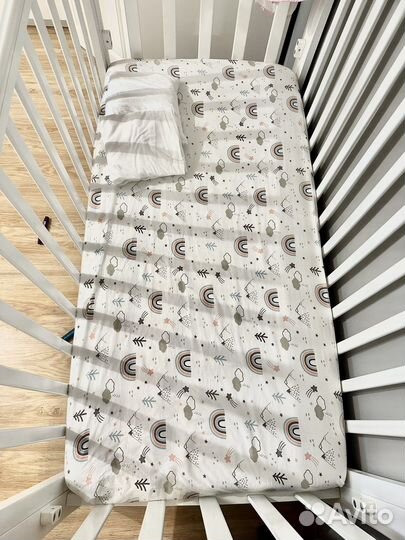 Простынь детская на резинке