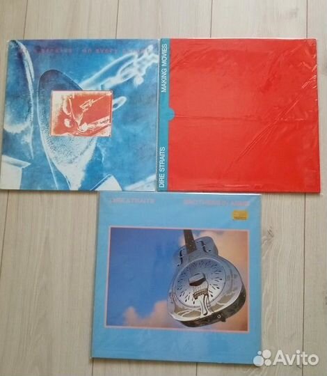 Пластинки Dire Straits перврпресы lp